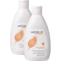Lactacyd verzorgende wasemulsie - 2 x 300 ML - intieme hygiëne - Intiemverzorging