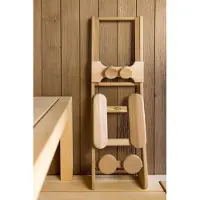 Halu Sauna rugsteun met hoofdsteun (Red Cedar)