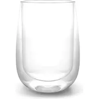 Salt&Pepper - Beker 47cl dubbelwandig glas - Paris - set/2