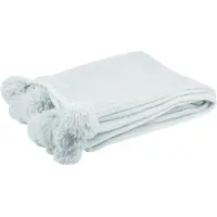 Dulaire Pluche Plaid Blauw 170 x 130 cm