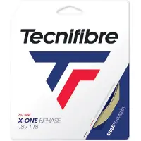 Tecnifibre X-one Biphase Tennis Single String Transparant 1.34 mm