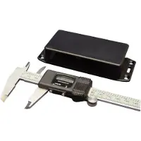 Hammond Electronics 1591TFLGY Universele behuizing 120 x 80 x 59 ABS Lichtgrijs 1 stuk(s)