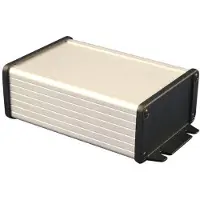Hammond Electronics 1457N1602BK Universele behuizing 160 x 104 x 54.6 Aluminium Zwart 1 stuk(s)