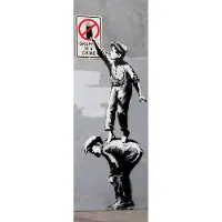Grupo Erik Poster Brandalised - Grafitti is a Crime 53x158cm