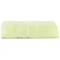 The One Towelling 4-Pack: Bamboe Gastendoekjes Kleur: Olijfgroen