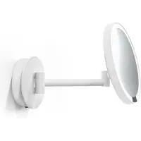 DECOR WALTHER look plus WR7X LED wandspiegel wit Just Look Plus WR 7X, dimbaar, wit / opaal, Slaapkamer, Roestvrij staal, Modern