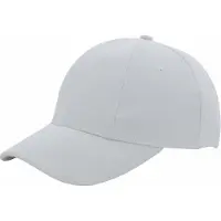 Benza - Luxe Turned Brushed Baseball Cap Baseballcap - Wit