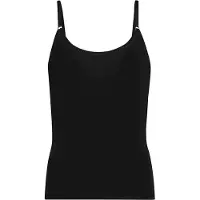 Muchachomalo Ondershirt Chicamala Girls Singlet Solid Black-Maat 146 - 152