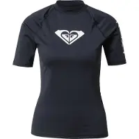 Roxy Functioneel shirt 'Whole Hearted' antraciet / wit