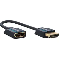 ClickTronic HDMI Verlengkabel - 0,1 m - HDMI A male naar HDMI A female - Clicktron