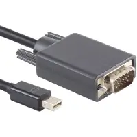S-Impuls Mini DisplayPort 1.2 naar VGA kabel / zwart - 3 meter