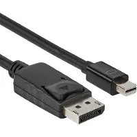 Noname Mini Displayport/Displayport, 1.2, 4K, schwarz 2m