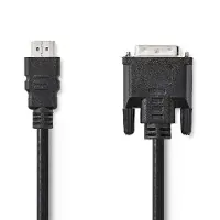 S-Impuls DVI-D Dual Link - HDMI kabel / zwart - 7,5 meter