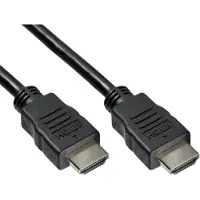 Value HDMI kabel met Semi-Lock connectoren - versie 2.0 (4K 60Hz + HDR) / zwart - 7,5 meter
