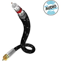 Inakustik Excellence - Subwoofer kabel - 2-voudige afscherming - 5 m
