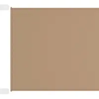 vidaXL Luifel verticaal 60x1200 cm oxford stof taupe