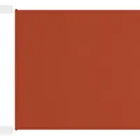 vidaXL Luifel verticaal 100x1000 cm oxford stof terracottakleurig