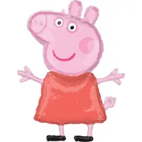 Amscan Ballon Super Shape Pegga Pig 63 X 81 Cm Folie
