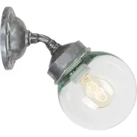 Ks Verlichting Forty-Five Rond Muurlamp Zilver