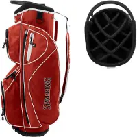 Spalding golftas cartbag rood SX35