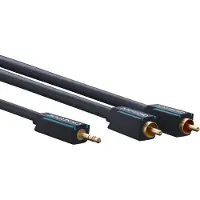 ClickTronic 3.5 mm AUX to RCA Adapter Cable, Stereo 7.5 m