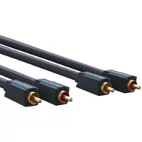 ClickTronic Cinch Stereo Audio Cable 0.5 m