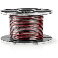 Nedis Luidsprekerkabel op rol | 100 meter (1.5 mm², 100% koper)