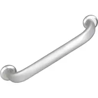 Wenko Wandgreep Secura Premium 43cm aluminium - Veiligheidsgreep - Wandbeugel - Badgreep - Belastbaarheid max. 120 kg - TÜV GS getest, gekeurd en gecertificeerd