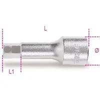 Beta Schroevendraaier-doppen voor binnenzeskant schroeven 920ME 7 - 009200507