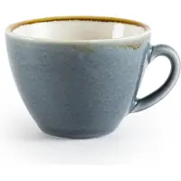 Olympia Kiln Cappuccino Kop - set van 2 - Blauw - 34cl (2 stuks)
