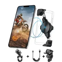 Lampa Chroma Universele Set - Smartphonehouder met Draadloze Oplader - USB lader