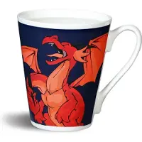 Nici mok Magic Dragons junior 0,3 liter porselein blauw/rood