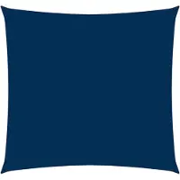 vidaXL Zonnescherm vierkant 3,6x3,6 m oxford stof blauw