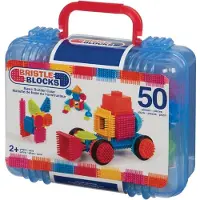 Battat Bristle Blocks Koffer met 50 Stuks