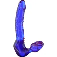 ToyJoy Bend Over Boyfriend - Paars - Voorbinddildo