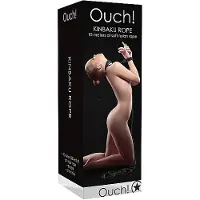 Ouch! Kinbaku Bondage touw 10 meter - Zwart