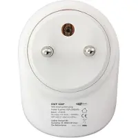 Caliber Slimme Stekker met E Plug - Wit (HWP102F)