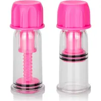 Calexotics - Vacuum Twist Suckers - Pumps Nipple Roze