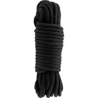 Hidden Desire - Bondage Rope 10M - Bondage / SM Rope and tape Zwart