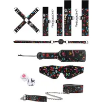Ouch! tattoo style bondage kit - 10 stuks