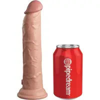 King Cock Elite 9 - dildo met zuignap - realistisch - 23cm - huidskleur