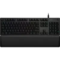 Logitech Gaming G513 - Toetsenbord - Achtergrondverlichting - USB - QWERTY - Spaans - Toetsmechanisme: GX Brown (tactiel) - Koolstofvezel