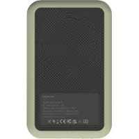 Kreafunk Powerbank - Qi opladen - Dusty Olive - 5.000mAh - - OneSize - Powerbanks