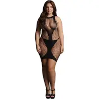 Le Désir - lingerie Jurkje met grote gaten - Plus Size