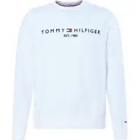 Tommy Hilfiger Sweatshirt 'Logo Embroidery Flex' navy / rood / wit