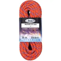 BEAL - Klimtouwen - Rando 8 mm Orange voor Unisex - Maat 48 m - Oranje