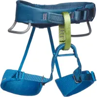 Black Diamond - Kid's Momentum Harness - Klimgordel One Size, blauw