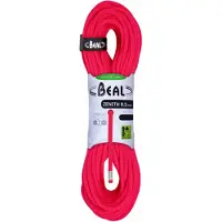 BEAL - Klimtouwen - Zenith 9.5mm Solid Pink voor Unisex - Maat 80 m - Roze