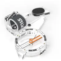 Silva - Arc Jet S - Kompas transparent /grijs
