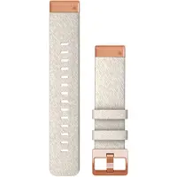 Garmin - Horloges - Bracelet Quickfit 20 Nylon Chiné crème voor Unisex van Nylon - Wit